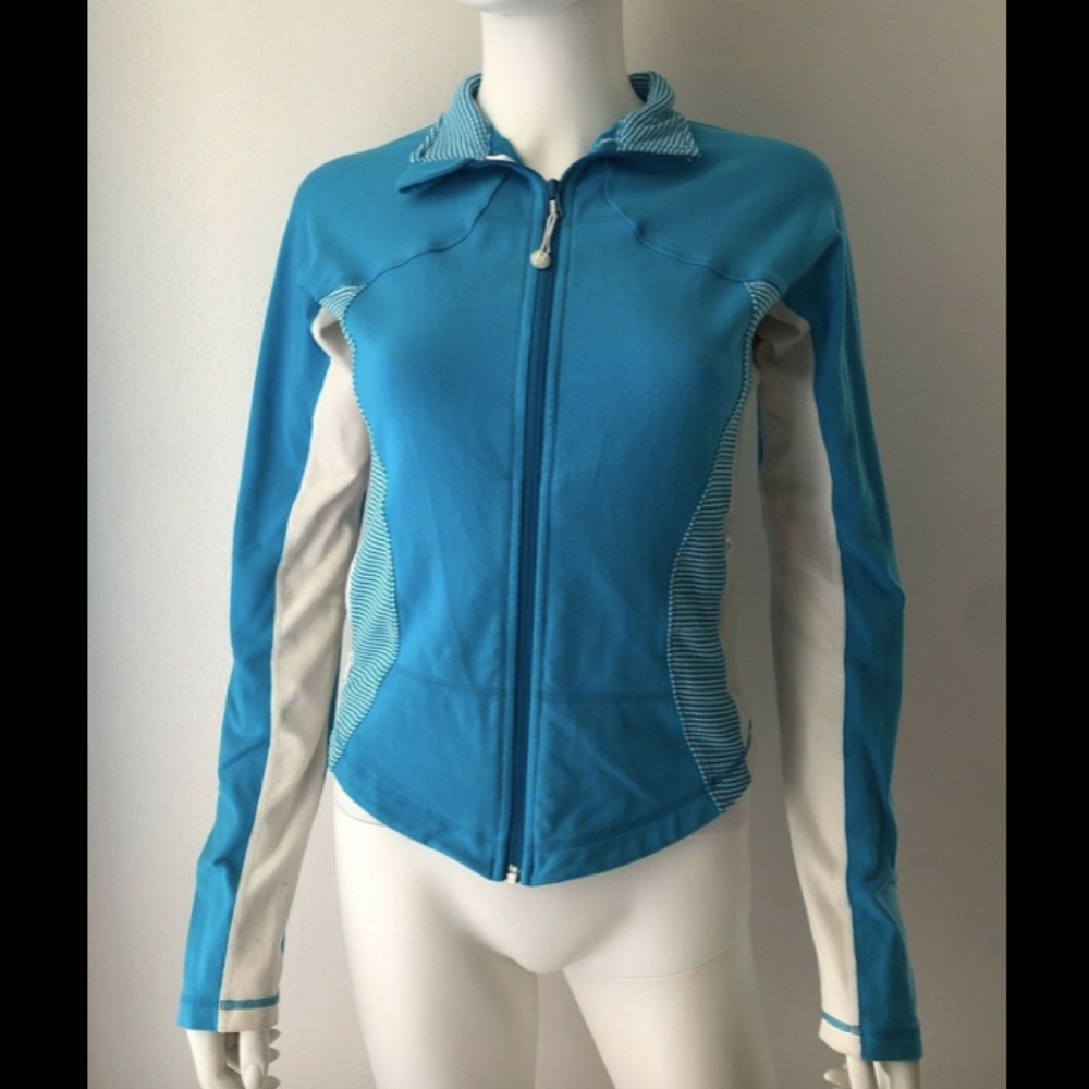 Lululemon Athletica Womens Sweatshirt Light Blue 8